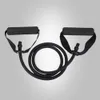 1Pc Elastic Fitness Tubes Exercise Cords Yoga Rope Rubber Exercise Resistance Bands Workout Bands with Door Anchor H1026