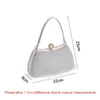 Diamant Evening Clutch Bag för Kvinnor Utsökt Pearl Luxury Designer Väska Eleganta Kvinnliga Bröllopsfest Purses och Handväskor