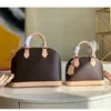 Alta qualidade Alma BB Tote Moda Feminina Bolsas de Ombro Corrente Bolsa Mensageiro Bolsas de Couro Bolsa Shell Bolsa Feminina Cosmética Carteira Crossbody