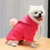 Diseñador de ropa para perros Ropa Suéter Cuatro estaciones Mediano grande Mascota Sudadera con capucha Labrador Bulldog francés Chaqueta Ropa