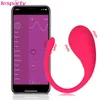 NXY Vibrators Sex New Bluetooth Dla Kobiet Bezprzewodowa aplikacja Pilot zdalnego sterowania Dildo Wibrator Długi Dystans Wibracyjny Zabawki jaj 1220