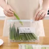 Storage Bags Food Fresh Zipper Type Sliding Lock Bag Leakproof Refrigerator Saran Wrap Transparent Pocket For Kitchen Accessories
