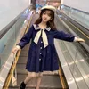 Clothing Sets Japanese Style School Girl Uniform Fancy Summer Navy Dress Kids Kawaii Lolita Blue Sailor Suits Harajuku Costume