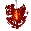 Modern Lamps Hand Blown Murano Glass Chandelier for Living Room Villa Decor Light Fixtures Home