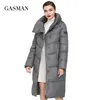 ガスマン女性の冬のジャケットのための女性のコート長い暖かい暖かいパーカーフード付きのoutwear特大女性ファッションブランドのフグジャケット009 210819