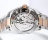 VSF V2 Aqua Terra 150M 43 5 мм GMT A8605 Автоматические мужские часы Смотреть двухтонное розовое золото.