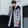 Hommes Trench manteaux 2021 arrivée hiver veste hommes marque vêtements coton épais Long manteau mâle qualité décontracté mode