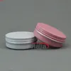 60g Różowy Silver Czarny Złoto Biały Aluminium Jar Refillable Cosmetic Cream Wax Butelka 100G Pusty Lotion Pojemnik Darmowa WysyłkaGood Qty