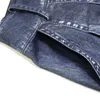 Skirts Womens 2021 Yuzi.may Boho Denim Skirt Asymmetrical Hem All-match Middle Waist Saia Feminina X2225 Long Saias