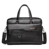 Men Briefcase Bag High Quality Business PU Leather Shoulder Messenger Bags Office Handbag 14 Inch Laptop Briefcases