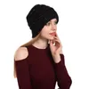 Beanies Fashion Winter Thick Women's Skullies Solid Color Caps Lady Warm Hat For Women Girl Knitted Cap