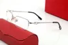 Mode carti Designer Cool lunettes de soleil designer de marque Gros rond deux clous courts matériel plein cadre argent or blanc pièce jambes en bois noir en bois ROUND Full