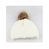 Fashion Warm 9 Colors Women Men Winter Bubble Knit Slouchy Hat Ski Cap Skull Beanie/Skull Caps Eger22