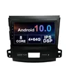 Touch Screen Car DVD Multimedia Player GPS Navegação Built-in DSP Stereo Radio Android 10 para Mitsubishi Outlander-2006 Suporte OBD Backup Câmera DVR TPMS