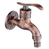 G12 Wandmontierter Retro-Waschmaschinen-Wasserhahn, Zinklegierung, verdickt, einzelne Kaltwasser-Mischbatterien, Outdoor-Garten-Wasserhahn8905869