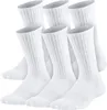 Мужские тренировочные носки 100% хлопок утолщенные белые серые черные чулки носки комбинированные досуг