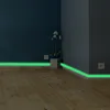 band baseboard Wall Sticker living room bedroom Eco-friendly home decoration decal Glow in the dark DIY Strip