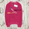 Erkekler kapşonlu işlemeli kazak jumperlar erkekler kadın uzun kollu kazak kapüşonlu sweatshirt jumper sıradan tasarımcı çiftler lüks giyim asya s-xxl