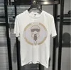 남자 티셔츠 남성 브랜드 TShrit Rhinestones 디자이너 힙합 남자 드릴 티셔츠 드롭