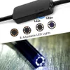 1200P Dual-Lens Auto Onderhoud Endoscope Draadloze endoscoop met 8 LED-inspectie Camera Zoomable Snake Camera voor Android iOS