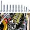 Uppsättning av 1 transmission Bell Housing Bolt Kit Head Bults Fit för Honda Acura B Series B16 B18 B20 5SPD Impact Resistance PQY-EMK15-B273C