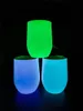 DIY Sublimation Wine Tumbler Glow In The Dark Tumbler 12oz Wijnglazen met Lichtgevende Verf Luminous Cup Eierbeker
