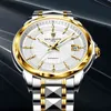 LIGE Orologi da polso originali di marca Mens Automatic Self-Wind Orologio meccanico da lavoro impermeabile in acciaio al tungsteno Relogio Masculino 210527