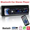 Car Stereo Radio Kit 60Wx4 Output Bluetooth FM MP3 Stereo-Radio Aux مع USB SD و Remote Control L-JSD-520295R