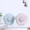 Plastic Food Candy Snack Container Case Holder Flower-shaped Storage Box Organizer Tray Rotatable 210423