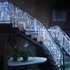 4/6M Glaçon Guirlande Lumineuse De Noël Fée Lumière Décoration Extérieure Droop 0.6m Led Rideau Nouvel An Fête De Mariage Guirlande Lampe