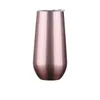 Stainless Steel Egg Mugs Insulated Tumbler 6OZ Champagne Wine Glass Milk With Lid Vacuum Car Cups Kitchen Accessories ZWL130