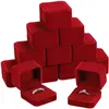 Fashion Ring Boxes Wedding Engagement Earrings Box Cases Jewelry Display Case Valentine Gift Package