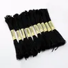 Clothing Yarn Branch Thread Red Yellow Black White Floss Cross Stitch Embroidery DIY Polyester Cotton Sewing Skein Kit Tool322J