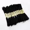 Abbigliamento Filato Ramo Filo Rosso Giallo Nero Bianco Filo Interdentale Ricamo A Punto Croce FAI DA TE Poliestere Cotone Kit Matassa Per Cucire Tool276U