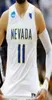 SJ NCAA College Nevada Wolf Pack Basketball Jersey 10 Caleb Martin 11 Cody Martin 12 SJ SJ Anderson 14 Lindsey Drew Custom Stitched