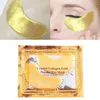 50st Beauty Gold Crystal Collagen Patches Hudvård för ögonfuktighet Anti-Aging Acne Mask Koreansk kosmetika