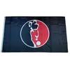 Hollanda bayrağı Futbol Kulübü Helmond Sport Siyah 3*5ft (90cm*150cm) Polyester bayraklar Afiş dekorasyon uçan ev bahçe Şenlikli hediyeler