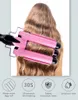 Cheveux professionnels boucles fer céramique triple baril cureur fers à coiffure vague waver outils de style styler wand3439968