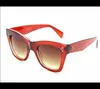 المصمم الكلاسيكي على الطراز المعدني 41755 نظارة شمسية للرجال والنساء مع خطوط زخرفية للنظارات الكبيرة