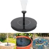 Mini fontana ad energia solare Giardino Piscina Stagno Bagno per uccelli all'aperto Pompa galleggiante Decorazioni per la decorazione del paesaggio del patio
