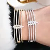 Earrings & Necklace GODKI Korea Trendy Bangle Ring Set Jewelry For Women Wedding Cubic Zircon Crystal CZ Aretes De Mujer Modernos 2021