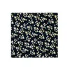 Vêtements de chien personnalisé floral imprimé fleur bandana cravate sur jolie en marguerite noire écharpe pour animaux de compagnie accessoires8314202