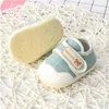 Premiers marcheurs marque bébé garçon chaussures infantile Tenis né chaussures anti-saut semelle souple baskets étape enfant en bas âge cadeau de baptême