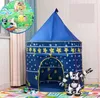 Baby Indoor Castle Dollhouse Crianças Tenda Princesa Play House abrigos 5pcs