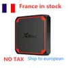 Enviar da França para a Europa Mais recente Android 9.0 TV BOX X96 mini mais Amlogic S905W4 Quad-core 1GB 8GB 2GB 16GB Suporte Dual WIFI