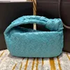 Jodie Designers Womens Luxurys Bags Mini Clutch Bolsas Bolsas Nuvem Hobo Moda Tote Weave Couro Ombro Crossbody Preto