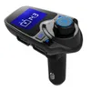 Bluetooth FM Transmitter 120° Rotation Car Adapter Kit with 4 Music Play Modes Hands-Free Calling