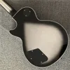 E -Gitarre Schwarze benutzerdefinierte Ebony -Fingerplattenbindung über Bünde Adam Jones gealtert Silbverburst Guitars3736823