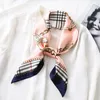 2021 designer scarves luxury brand summer thin versatile scarf women's multi-purpose tie neckerchief