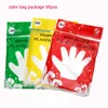 100pcs/lot Disposable PVC Gloves Food Grade Catering Cleaning Hairdressing Glove